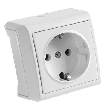 Viko Wandcontactdoos Opbouw Wit Vera, Ophalen of Verzenden, Nieuw