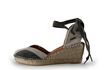 Shabbies Amsterdam Espadrilles in maat 38 Beige, Shabbies Amsterdam, Verzenden, Beige, Zo goed als nieuw