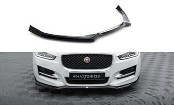Voorspoiler V.1 Jaguar XE R-Sport X760 Maxton Glans Zwart, Ophalen of Verzenden, Nieuw