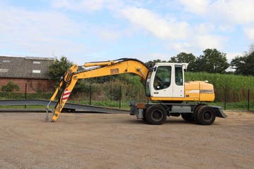 Veiling: Wielgraafmachine Liebherr A316 Litronic Diesel 86kW, Ophalen, Graafmachine