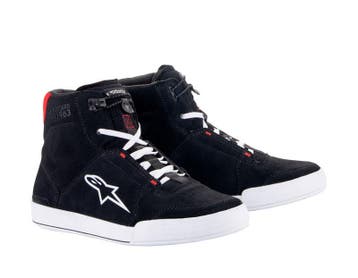 Alpinestars Chrome Zwart Wit Felrood Motorschoenen, Nieuw met kaartje, Alpinestars, Laarzen, Heren