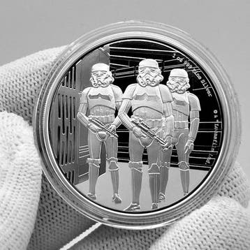 Niue. 2 Dollars 2019 - Star Wars: Stormtrooper - 1 oz Silver, Postzegels en Munten