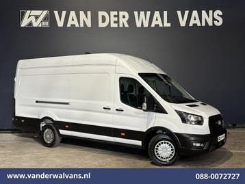 Ford Transit L4 H3 | Lease vanaf 455,- p/mnd, Auto's, Ford, Gebruikt, Euro 6, Wit, Dealer onderhouden