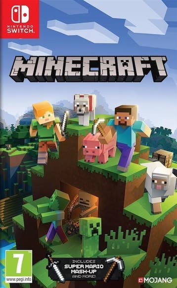 Minecraft Switch Garantie & morgen in huis!, Spelcomputers en Games, 3 spelers of meer, Ophalen of Verzenden, Zo goed als nieuw