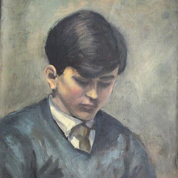 Augustin Memin (1910-1981) - Portrait décolier (vendu sans