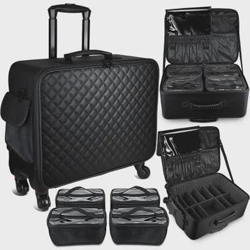 Professionele Make-up Trolley Koffer - Grote Capaciteit & Fl, Verzenden, Nieuw