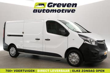 Opel Vivaro 1.6 CDTI L2H1 | Airco | Cruise | 3 Zits |, Euro 5, Wit, Nieuw, Lease