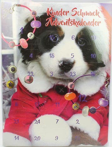 Azoza 24-delige Kinder Kerst Adventskalender Sieraden, Sieraden, Tassen en Uiterlijk, Kindersieraden, Verzenden, Nieuw, Overige kleuren