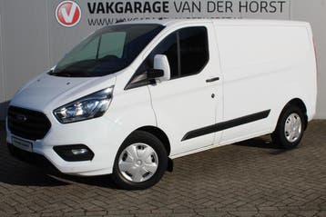 Ford Transit Custom 300 2.0 TDCI L1H1 Trend / AUTOMAAT !, Automaat, Stof, Gebruikt, Wit