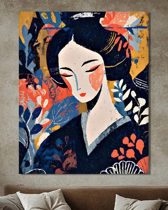 Michael Mey - The Geisha II - XL, Antiek en Kunst, Kunst | Designobjecten