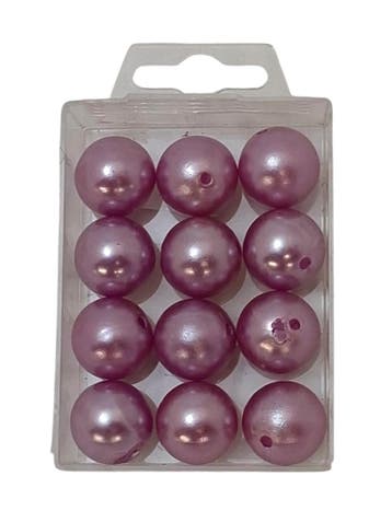Parels Rijgparels Violet ev22-111 20 mm ca. 50 gram, Ophalen of Verzenden, Nieuw