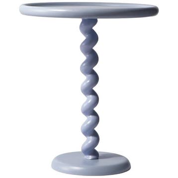 Polspotten Twister Bijzettafel - Ongebruikt, Huis en Inrichting, Tafels | Bijzettafels, 45 tot 60 cm, Metaal of Aluminium, Ophalen of Verzenden