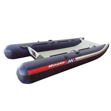 MK 380 RIB CATAMARAN, Watersport en Boten, Rubberboten, Ophalen, Zo goed als nieuw, Benzine, Overige materialen
