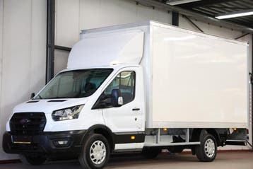Ford Transit 2.0 TDCI BAKWAGEN MEUBELBAK LAADKLEP EURO 6, Auto's, Dealer onderhouden, Stof, Gebruikt, Euro 6