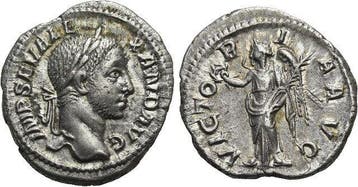Denar 222-235 n Chr Rom Severus Alexander 222-235 n Chr, Postzegels en Munten, Verzenden