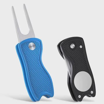 Opvouwbare Golf Divot Reparatie Tool met Magnetische Bal Mar, Verzenden, Nieuw