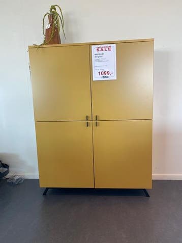 Bergkast Napoli 91, Ophalen, 100 tot 150 cm, Nieuw, Minder dan 150 cm