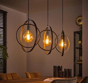 Hanglamp Industriële Turn 2026 - Dimbaar - SALE!!, Verzenden, Nieuw, Kunststof, 75 cm of meer
