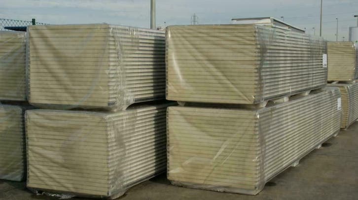 Sandwichpanelen - Wandpanelen - Dakpanelen, Doe-het-zelf en Verbouw, Platen en Panelen, Nieuw, 50 tot 100 mm, Overige materialen