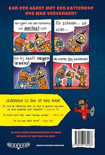 Misdaad en blaf / Dog Man / 9 9789493189966 Dav Pilkey, Boeken, Verzenden, Zo goed als nieuw, Dav Pilkey