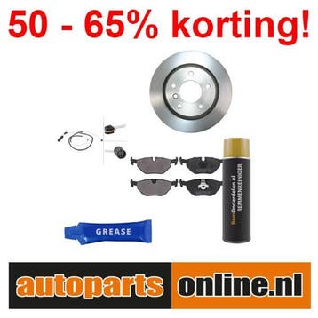 Remschijven + Remblokken Bmw Z4 achterzijde, Verzenden, Nieuw, BMW