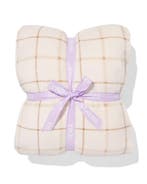 HEMA Plaid 130x150cm sherpa natural van €18.99 voor €9 sale, Huis en Inrichting, Woonaccessoires | Plaids en Woondekens, Verzenden