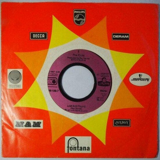 Kinks, The - Lost and found - Single, Cd's en Dvd's, Vinyl Singles, Verzenden