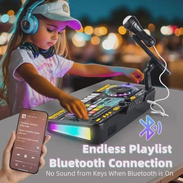 Multifunctionele DJ Mixer Speelgoed voor Kinderen met Blueto, Verzenden, Nieuw