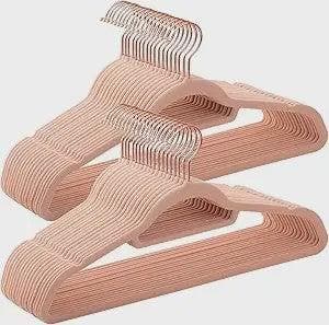 SONGMICS 50-delige fluwelen kledinghangers - Antislip & 360°, Kleding | Dames, Verzenden, Nieuw