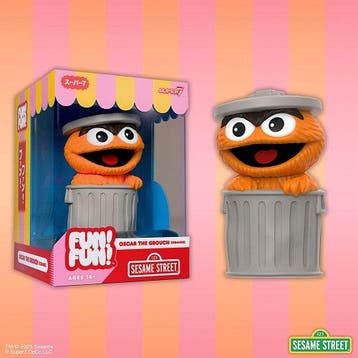 Super7 - FUN! FUN! - Sesame Street - Oscar the Grouch, Verzamelen, Verzenden, Nieuw