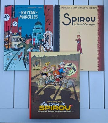 Spirou et Fantasio - 3x C - EO/Ré - 3 Album - 2008/2023, Nieuw