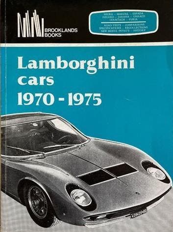 Lamborghini Cars 1970-1975, Boeken, Algemeen, Verzenden, Zo goed als nieuw, Brooklands Books