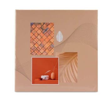 Hama Singo II foto-album Terracotta 100 vel Boekbinden, Verzenden, Nieuw, Overige typen