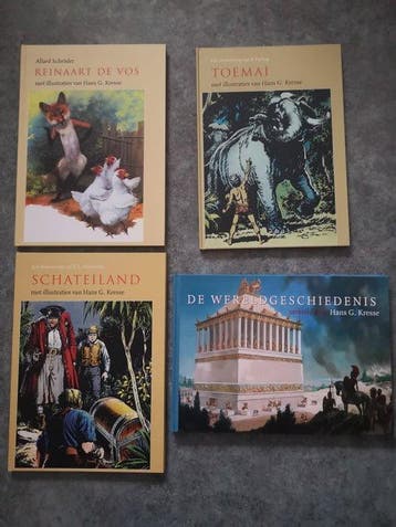 Collectie Hans G. Kresse - 8 Album - Diverse edities -, Nieuw