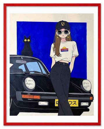 Roger Haus - Porsche 911 - XL (100% Hand-Painted)