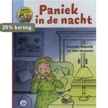 Paniek in de nacht / Daan en Roos / 12 - Vrouwke Klapwijk, Boeken, Verzenden, Zo goed als nieuw, Vrouwke Klapwijk