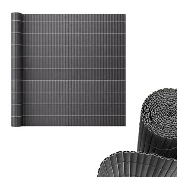 PVC Tuinscherm Cefalu 19 mm antraciet 90x500 cm casa.pro, Verzenden, Nieuw