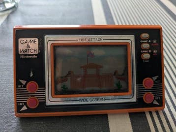 Nintendo - Game & Watch - Wide Screen - Fire Attack -, Spelcomputers en Games, Nieuw