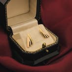 Tricolor gouden oorstekers (Oorbellen), Sieraden, Tassen en Uiterlijk, Oorbellen, Ophalen of Verzenden, Gebruikt, Overige kleuren