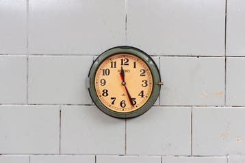 Wandklok - Seikosha CO. LTD Seiko - Staal, Bakeliet,