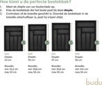 2dekans | Budu Uitschuifbare Bamboe Bestekbak #47 (47 cm, Ophalen of Verzenden, Zo goed als nieuw