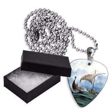 Viking boot plectrum ketting, sleutelhanger of oorbellen, Ophalen of Verzenden, Nieuw