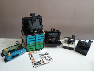 Polaroid EE66 / EE100 / I-zone sorbetblauw en olijfgroen /, Audio, Tv en Foto, Fotocamera's Analoog, Nieuw