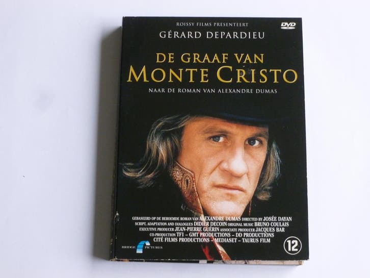 De Graaf van Monte Cristo - Gerard Depardieu (3 DVD), Cd's en Dvd's, Dvd's | Tv en Series, Zo goed als nieuw, Ophalen of Verzenden