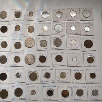 Nederland. Collection of coins incl. silver and replicas