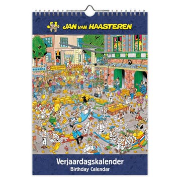 Jan van Haasteren A4 verjaardagskalender, Ophalen of Verzenden, Nieuw in verpakking