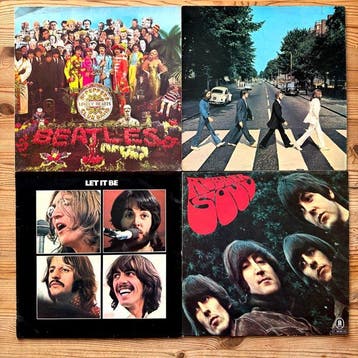 Beatles - 4 x great Beatles Albums - Diverse titels - LP, Nieuw in verpakking