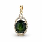 Zonder minimumprijs - Hanger - 14 karaat Geel goud - 4.82ct.