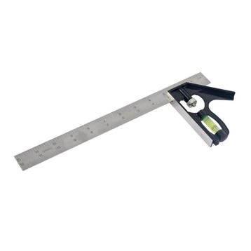 Benson Combinatie winkelhaak - 45 en 90 graden - 300 mm -..., Doe-het-zelf en Verbouw, Gereedschap | Handgereedschap, Ophalen of Verzenden