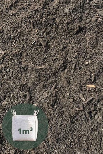 Bemeste tuinaarde - Bigbag 1 m³ - voor tuinen en borders
